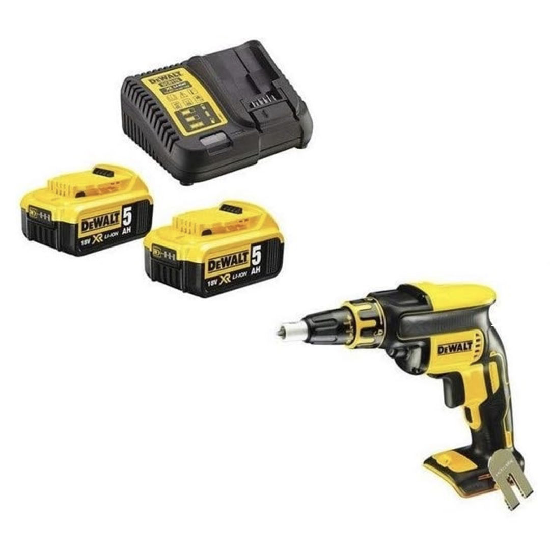 DEWALT KIT XR = DCB115P2 Kit 2 Bateri╠üas +DCF620NT+DCH133NT - HERRAMIENTAS ELECTRICAS Estándar